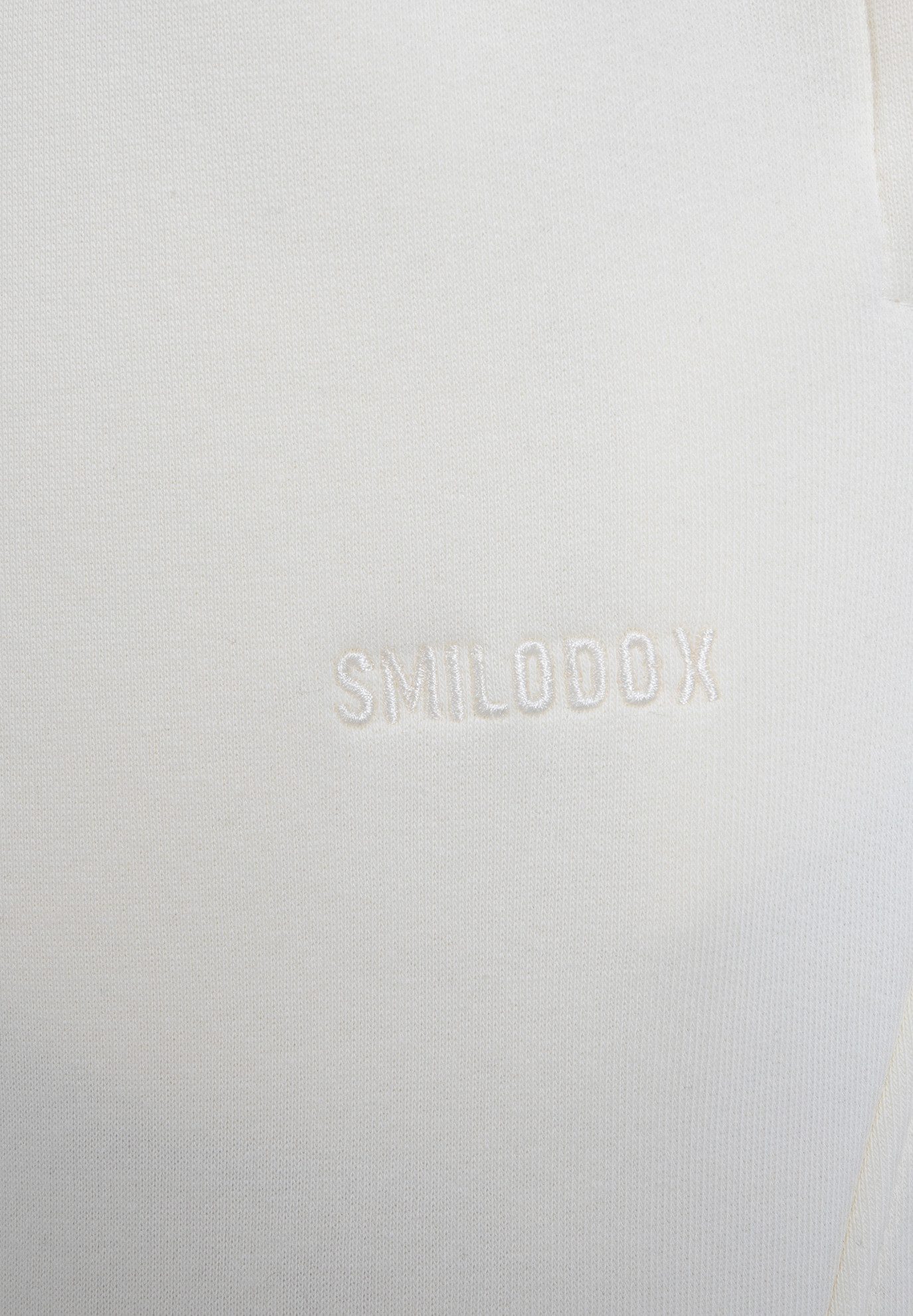 Smilodox Jogginghose Viktor, Oversize Freizeithose mit Reißverschlusstaschen und Jeansnaht Sweatpants Jogger mit Metalllabel, Trainingshose, Sport Gym Freizeit