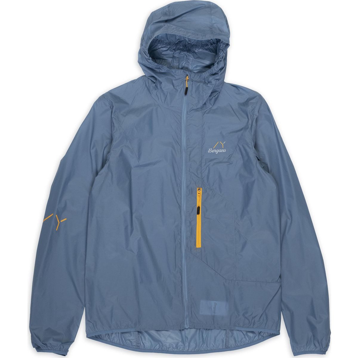 Bergans Windbreaker Y Lightline Pure Windbreaker Jacket Women Ultraleichte Damenwindjacke für Outdoor-Aktivitäten, winddicht