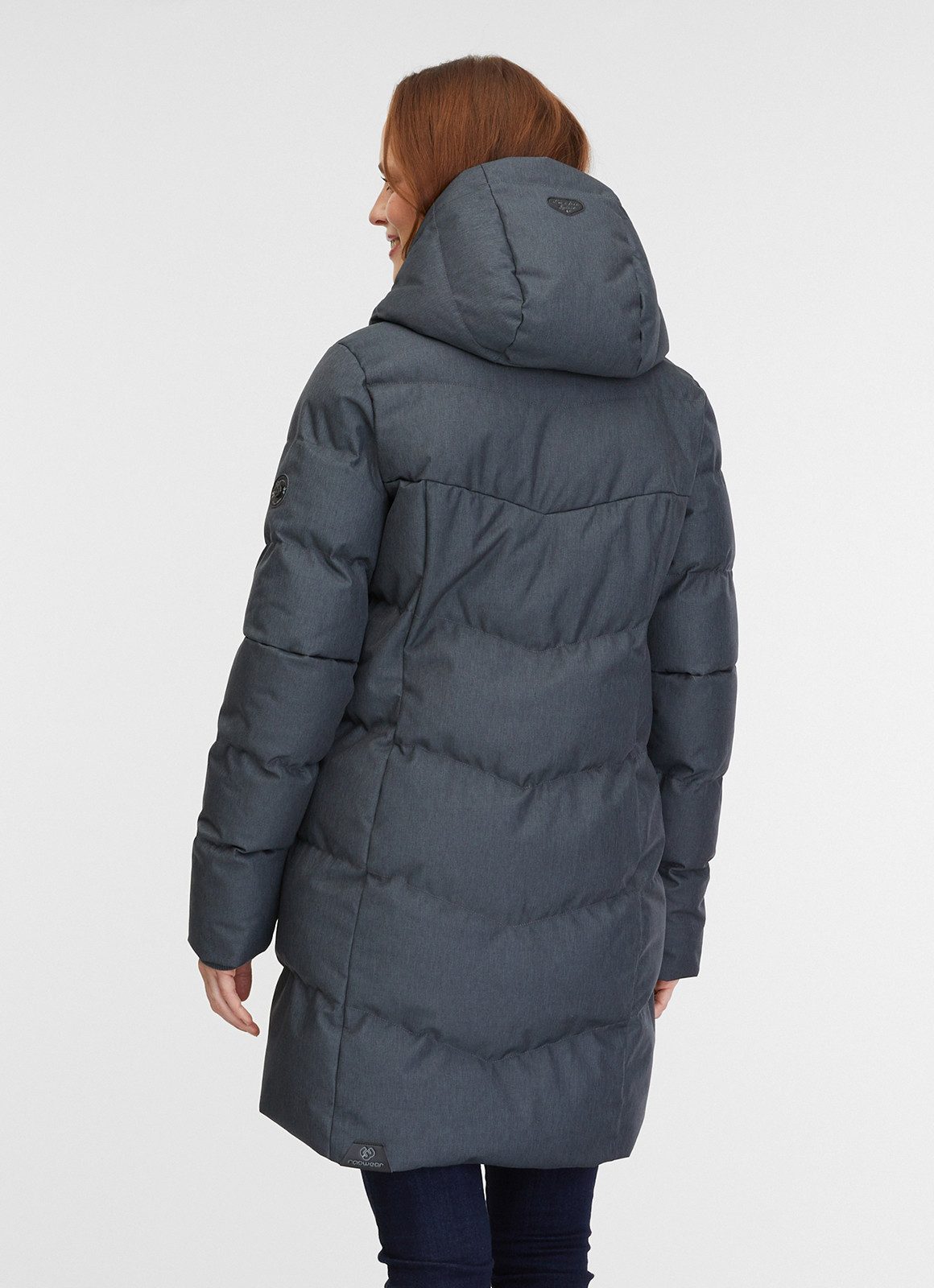 Ragwear Steppjacke PAVLA wasserabweisender und wärmender Steppmantel für den Winter