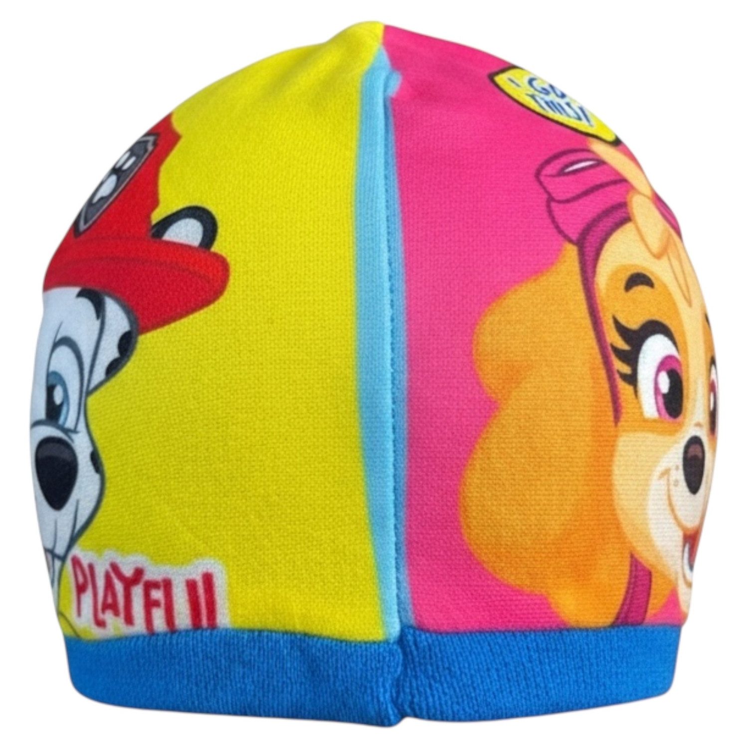 PAW PATROL Fleecemütze 13880 - Kinder Wintermütze Set Gr. 48/51 cm Mütze und Handschuhe (Spar-Set, mit Handschuhen)