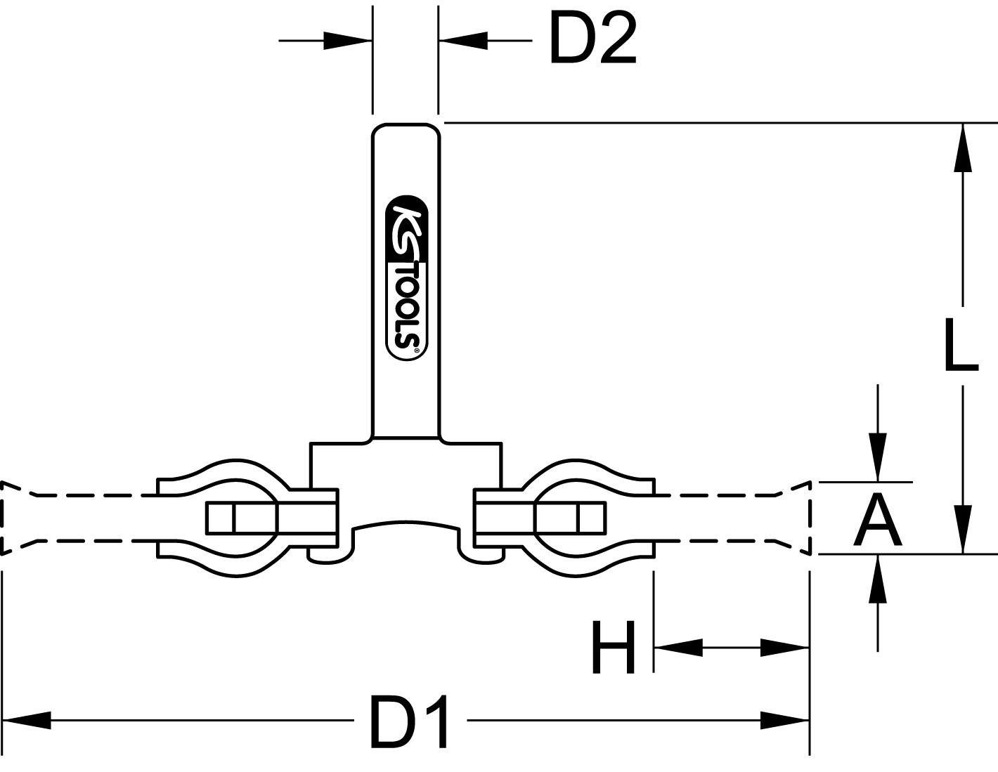 Drahtbürste Ø Tools KS 0,5mm, 75mm Stahldrahtrundbürste