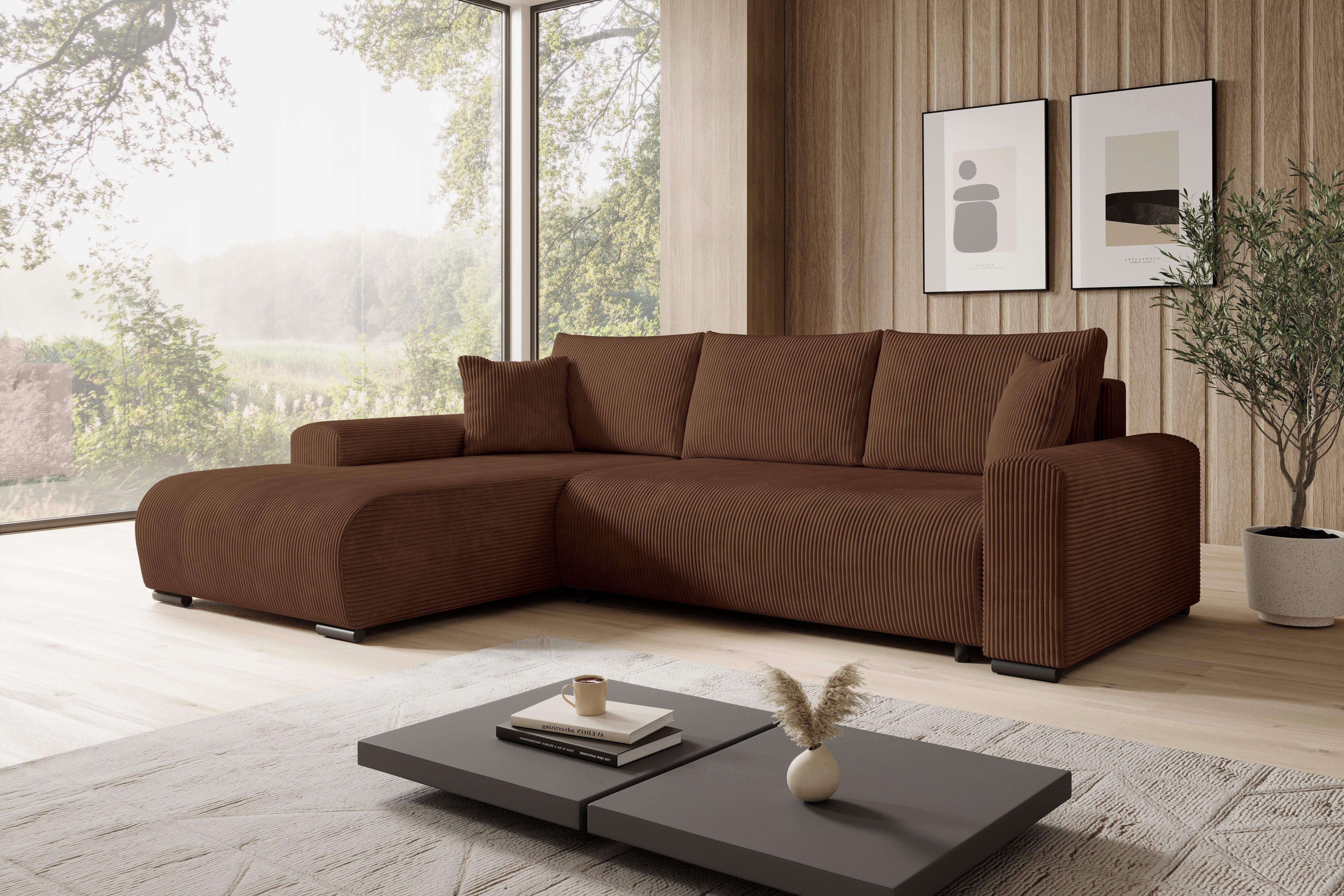 storez24 Ecksofa Ellen, mit Bettkasten und günstig online kaufen