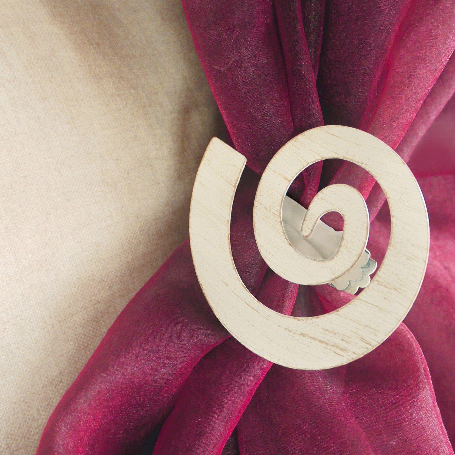 Good Life Dekoklammer für Raffhalter Helix, Vorhänge, (1-tlg), für Stoffe u günstig online kaufen