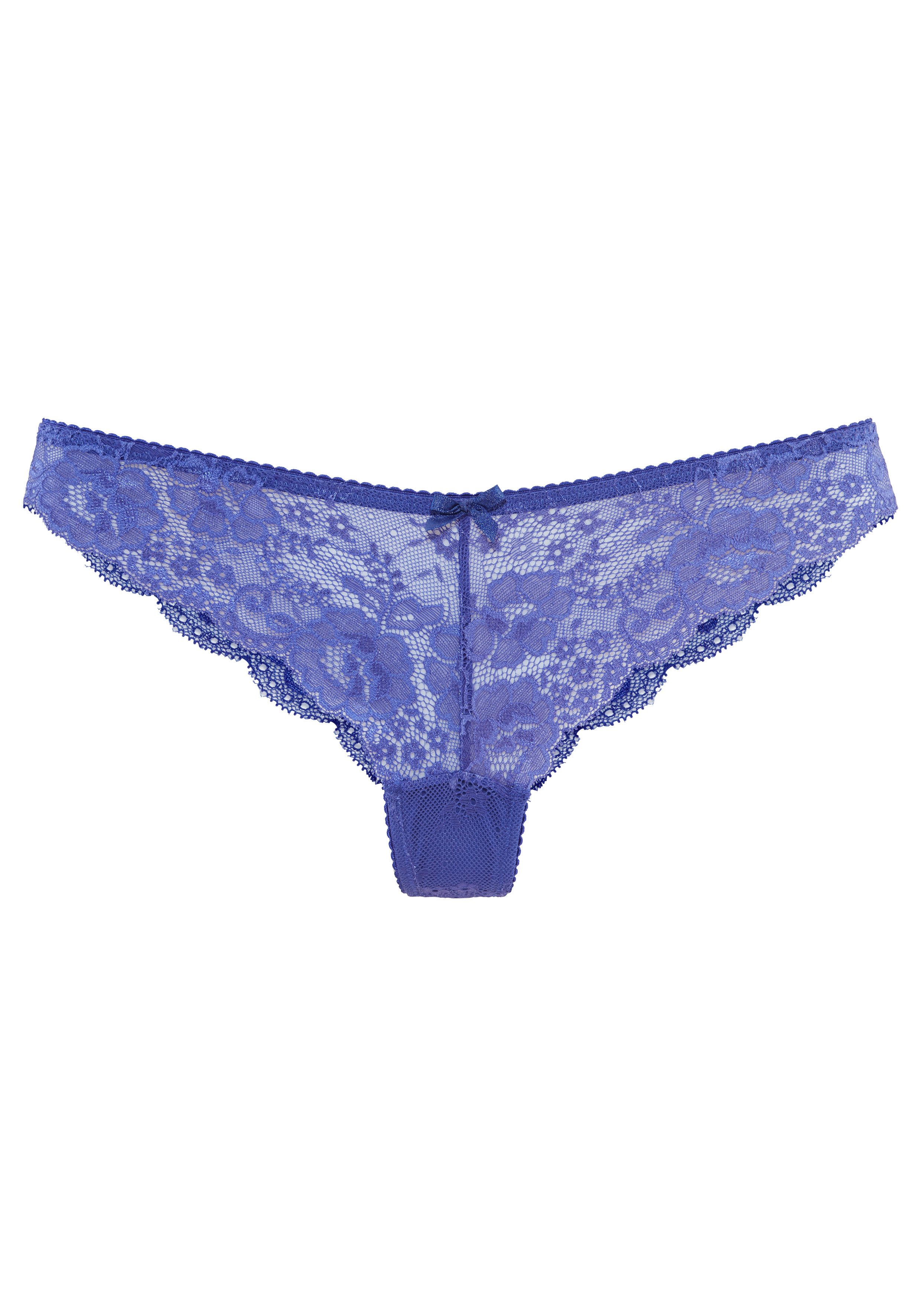 LASCANA String aus schöner Vollspitze und Schleife – Bild 2 von 5