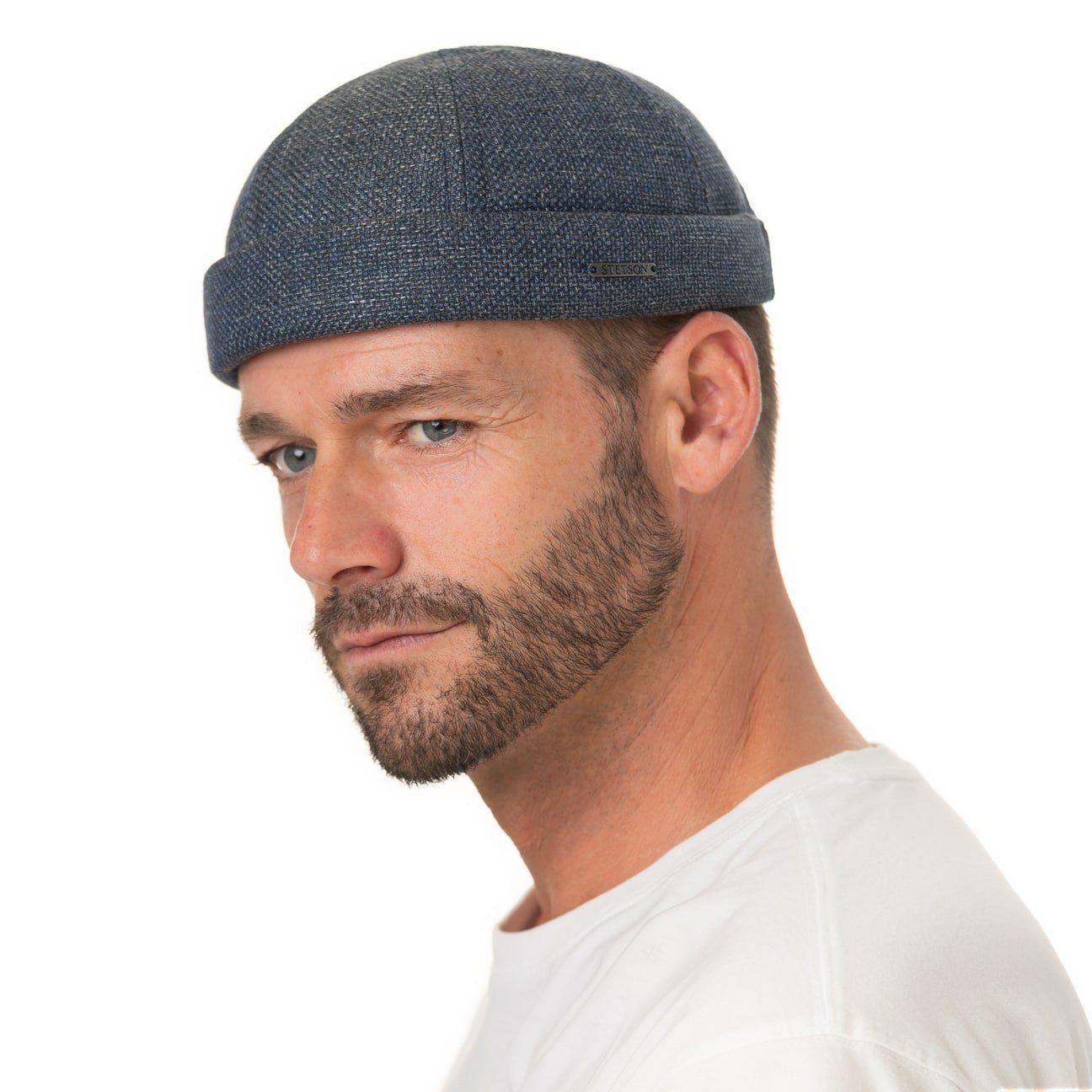 Stetson Schiebermütze (1-St) Dockercap mit Futter, Made in the EU