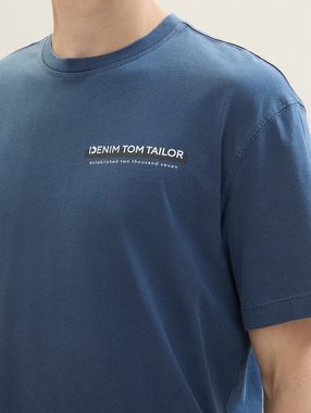 TOM TAILOR Denim T-Shirt T-Shirt mit Logoprint