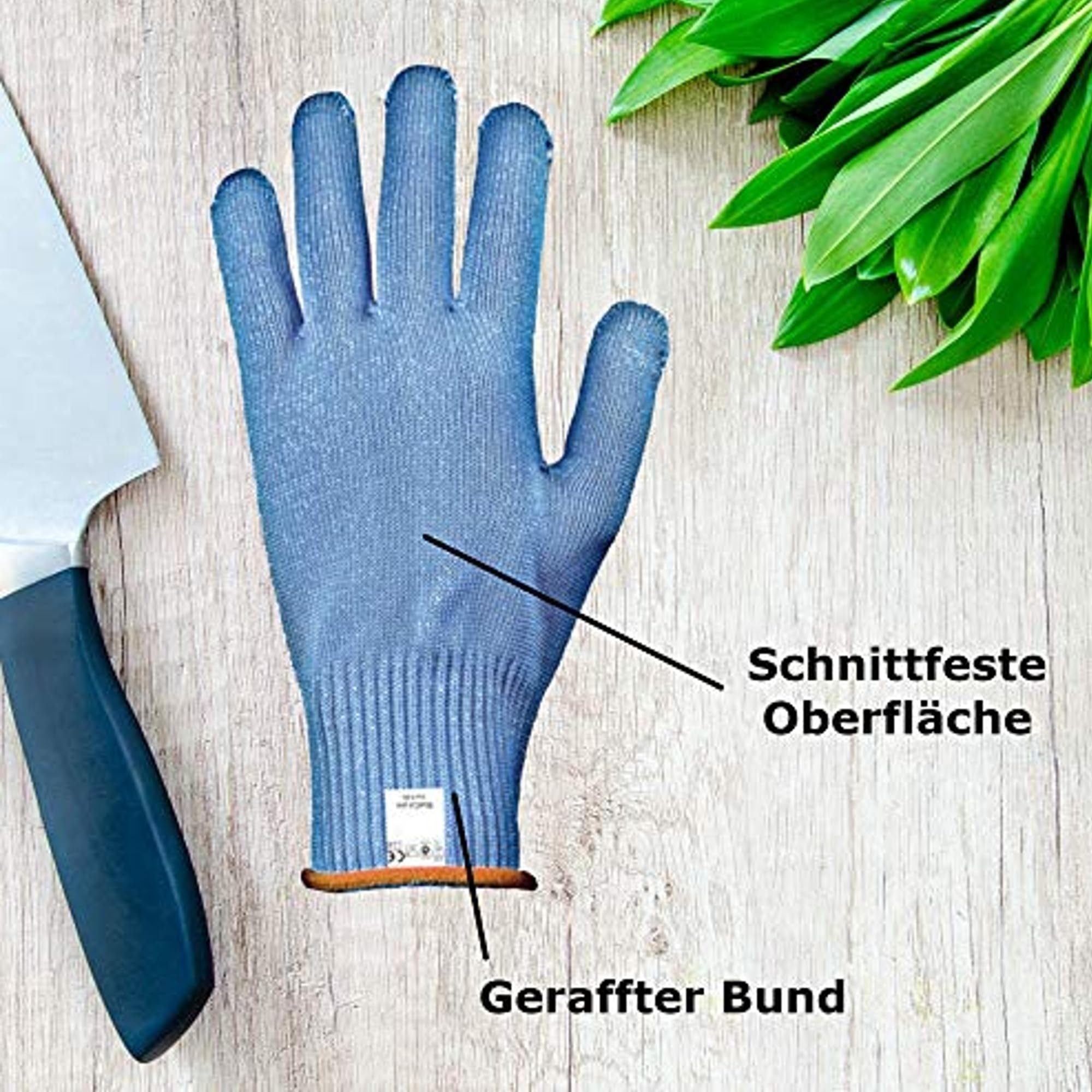 TronicXL Arbeitshandschuhe Gr. 7 Profi Handschuh Stechschutz Schnittschutzhandschuh Schnittschutz