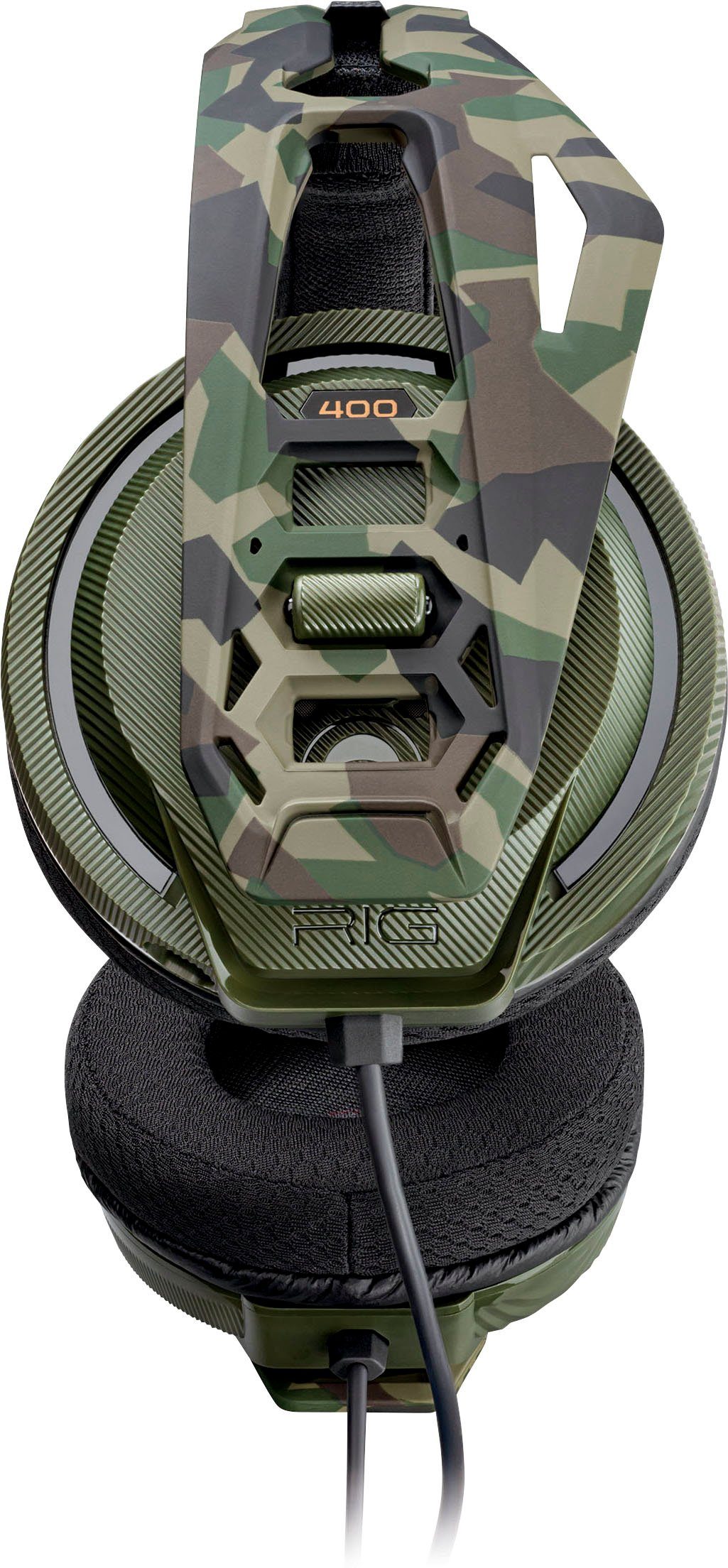 nacon Nacon RIG 400HX Gaming-Headset, Camo-grün, 3,5 mm Klinke Gaming-Headset (kabelgebunden, Stereo, Over Ear, PC, Xbox one, Mac)