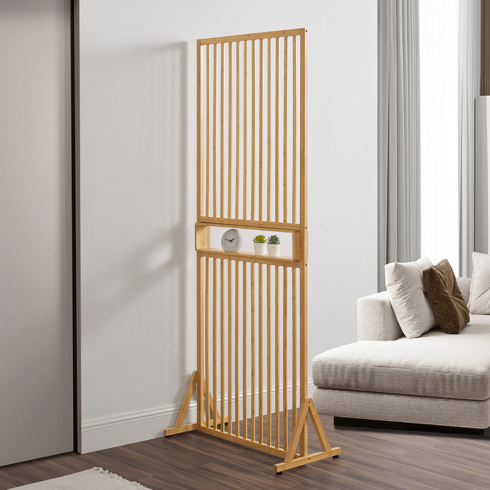 en.casa Raumteiler, Raumtrenner »Fron« 197x75,5x40 cm günstig online kaufen