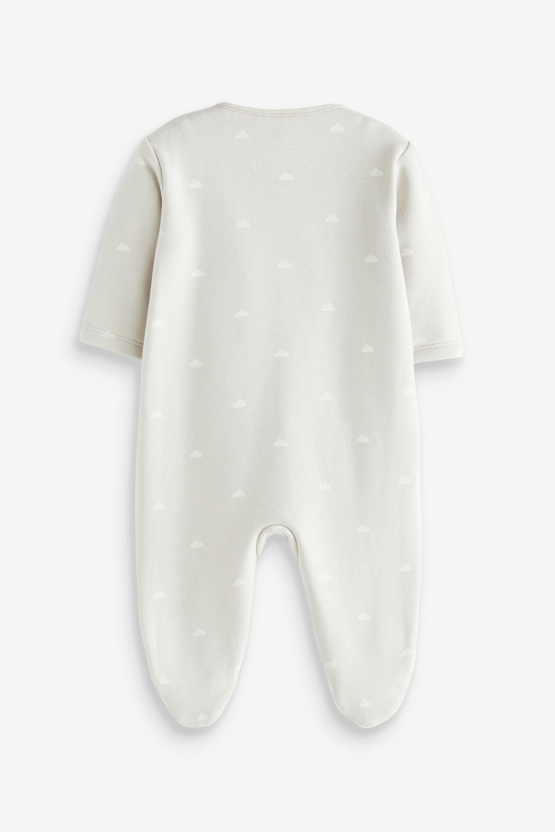 Schlafoverall Fleece-Futter mit Baby-Schlafanzug Next (1-tlg)