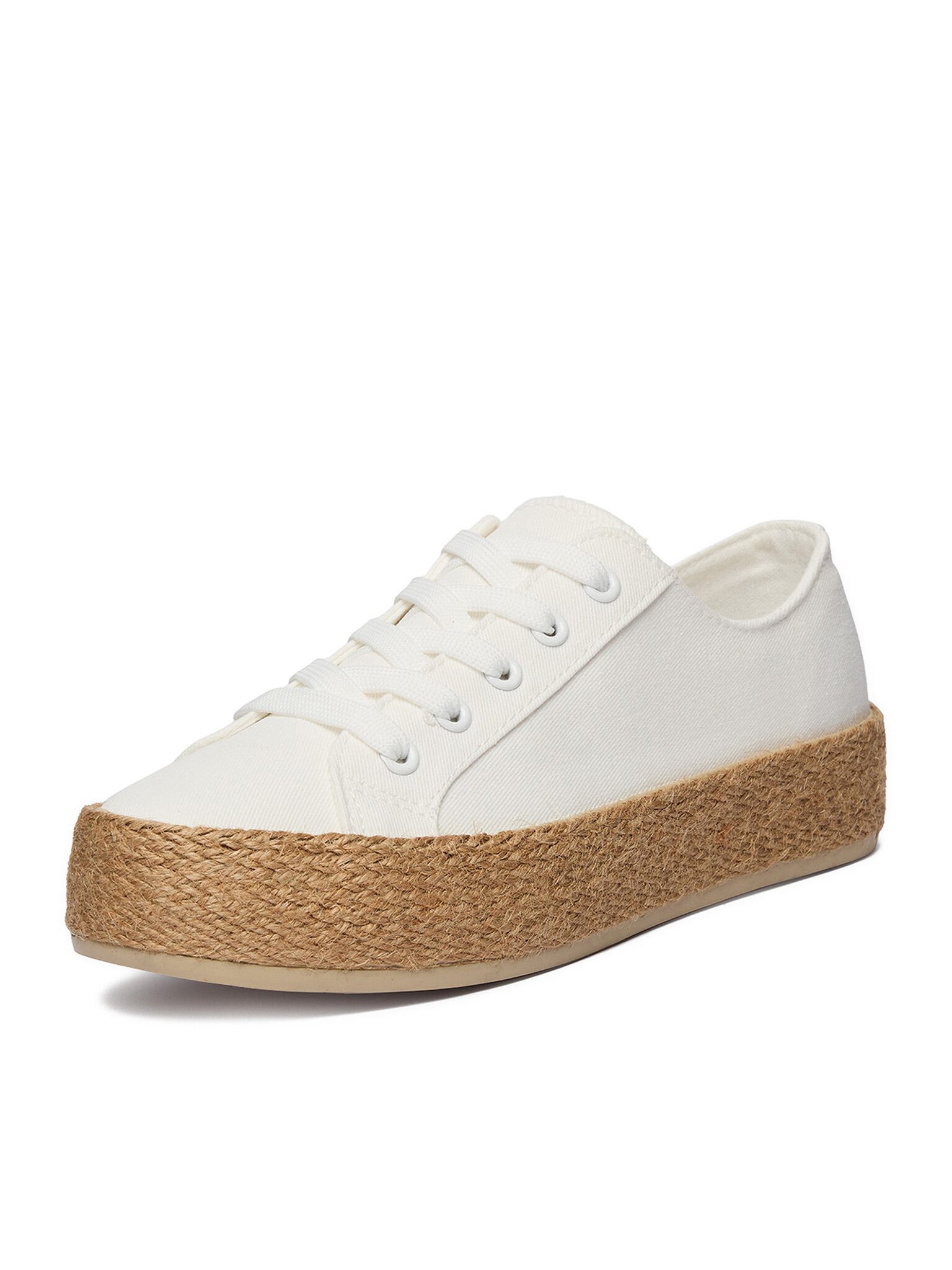 Jenny Jenny Damen-Espadrilles Weiß Espadrille