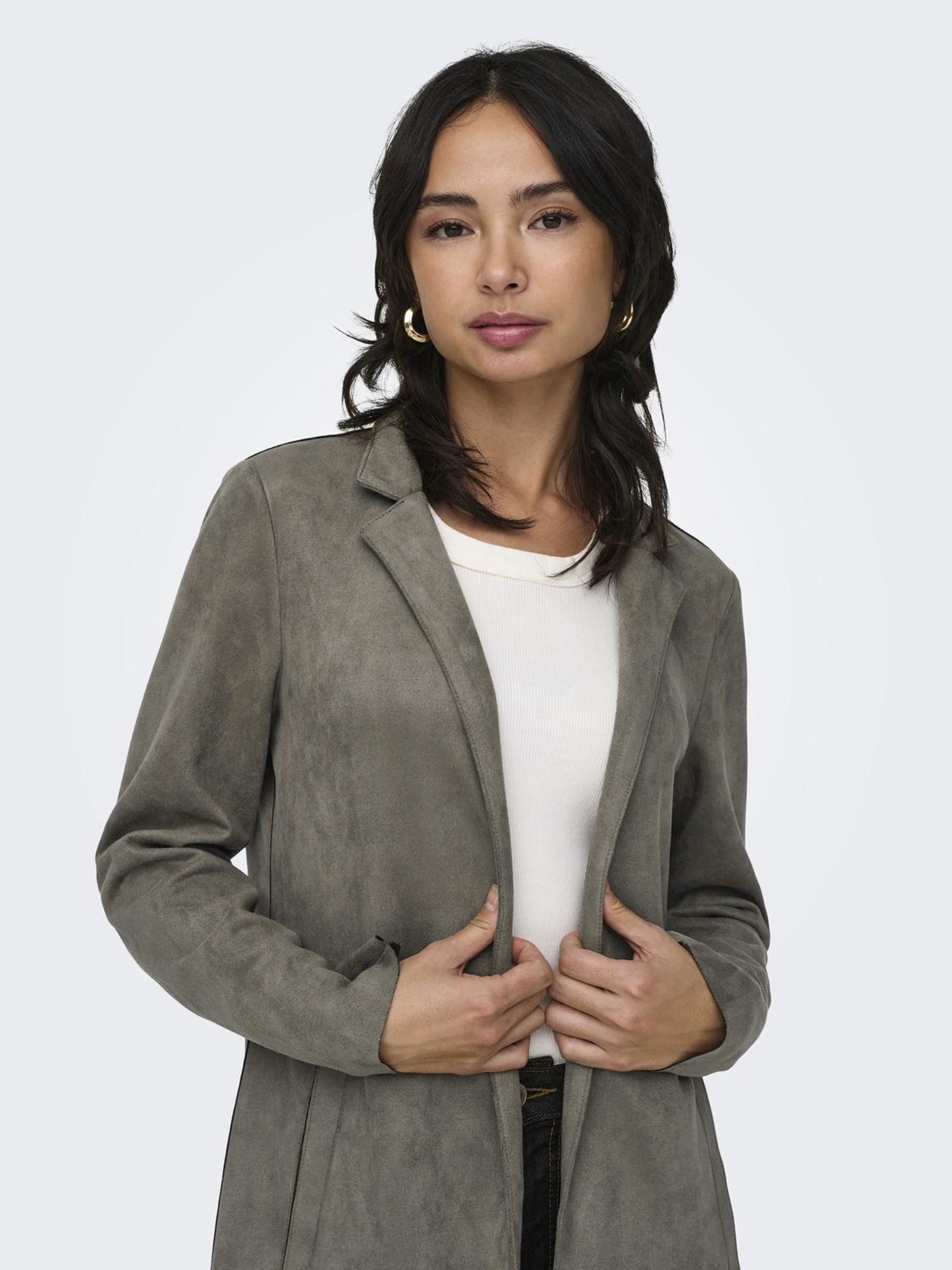 ONLY Kurzmantel ONLSOHO FAUX SUEDE COATIGAN günstig online kaufen