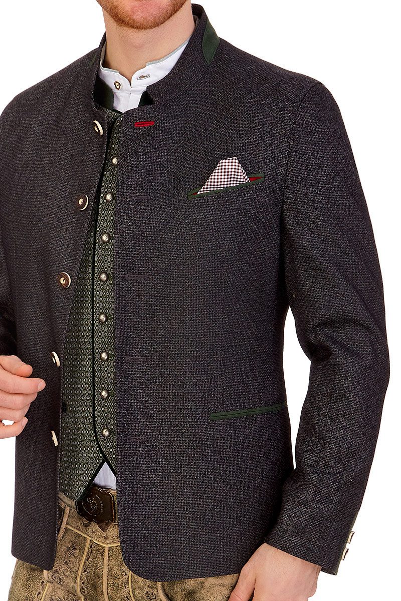 Gebr. Weis menswear Trachtenjanker Janker - FREISING - schwarzmeliert günstig online kaufen