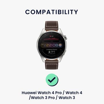 kwmobile Uhrenarmband 2x Sportarmband für Huawei Watch 4 Pro / Watch 4 / Watch 3 Pro / Watch, Armband TPU Silikon Set Fitnesstracker