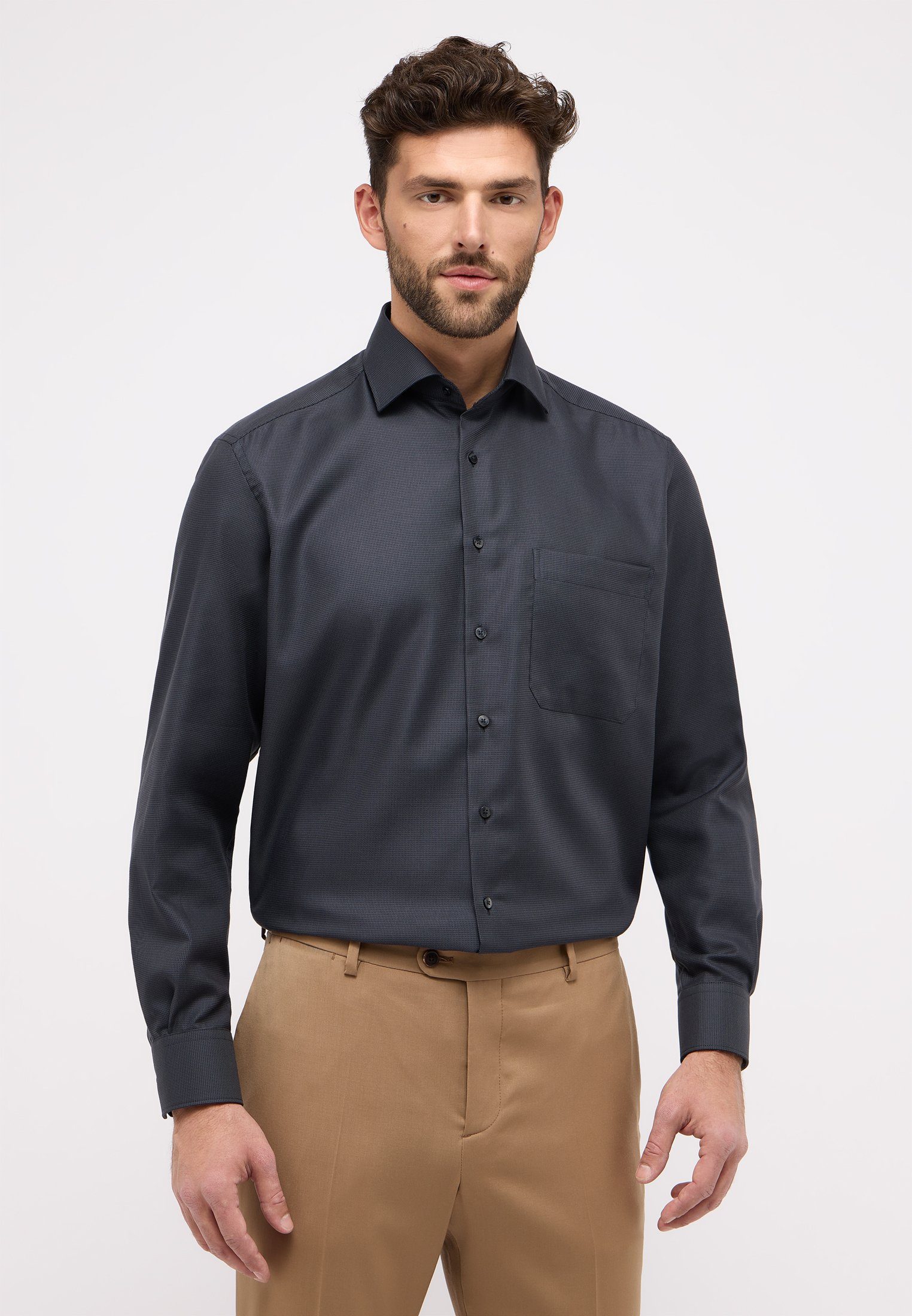 Eterna Langarmhemd COMFORT FIT NON IRON günstig online kaufen