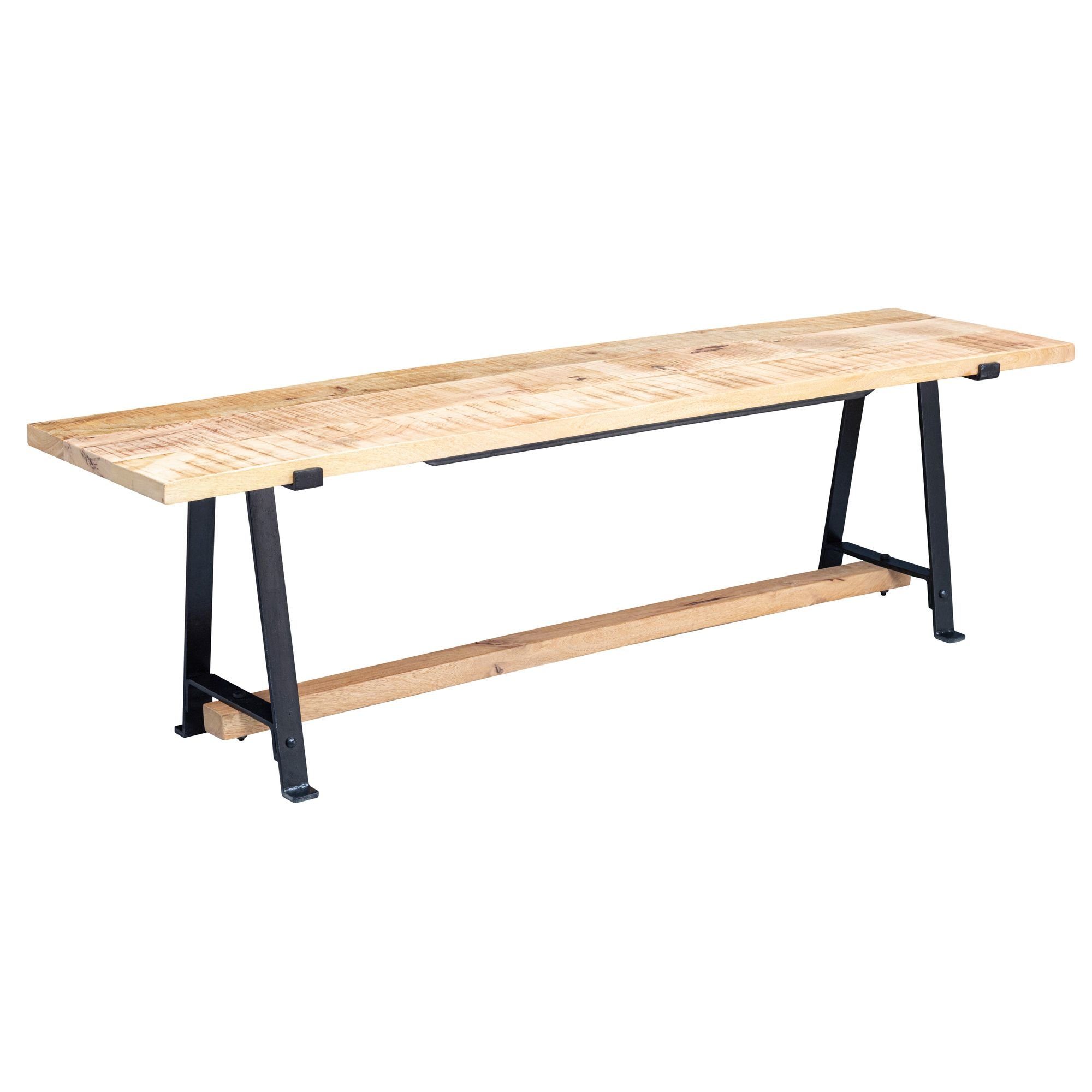 Finebuy Essbank Suva18444 1 Esszimmerbank Mango Massivholz Holzbank Massiv Industrial Design Kuchenbank Essbank Gross Esstischbank Kuche Ohne Lehne Online Kaufen Otto
