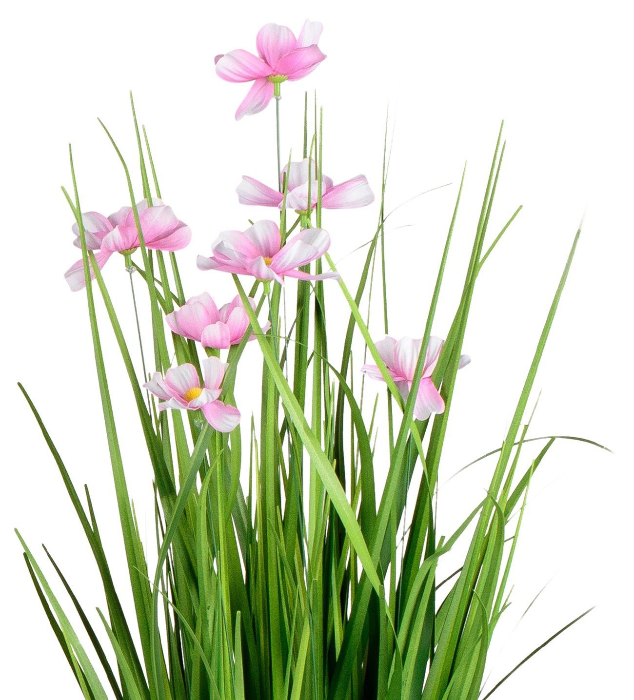Künstliche dekojohnson, Kunstblume Höhe blühende 60 als cm dekojohnson Cosmea-Blume Kunstpflanze,
