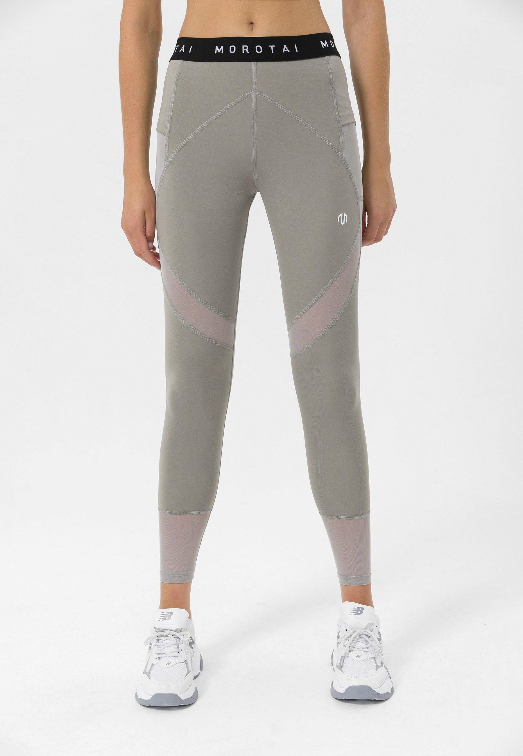Morotai Leggings MOROTAI Damen Morotai Mesh Performance Tights (1-tlg)