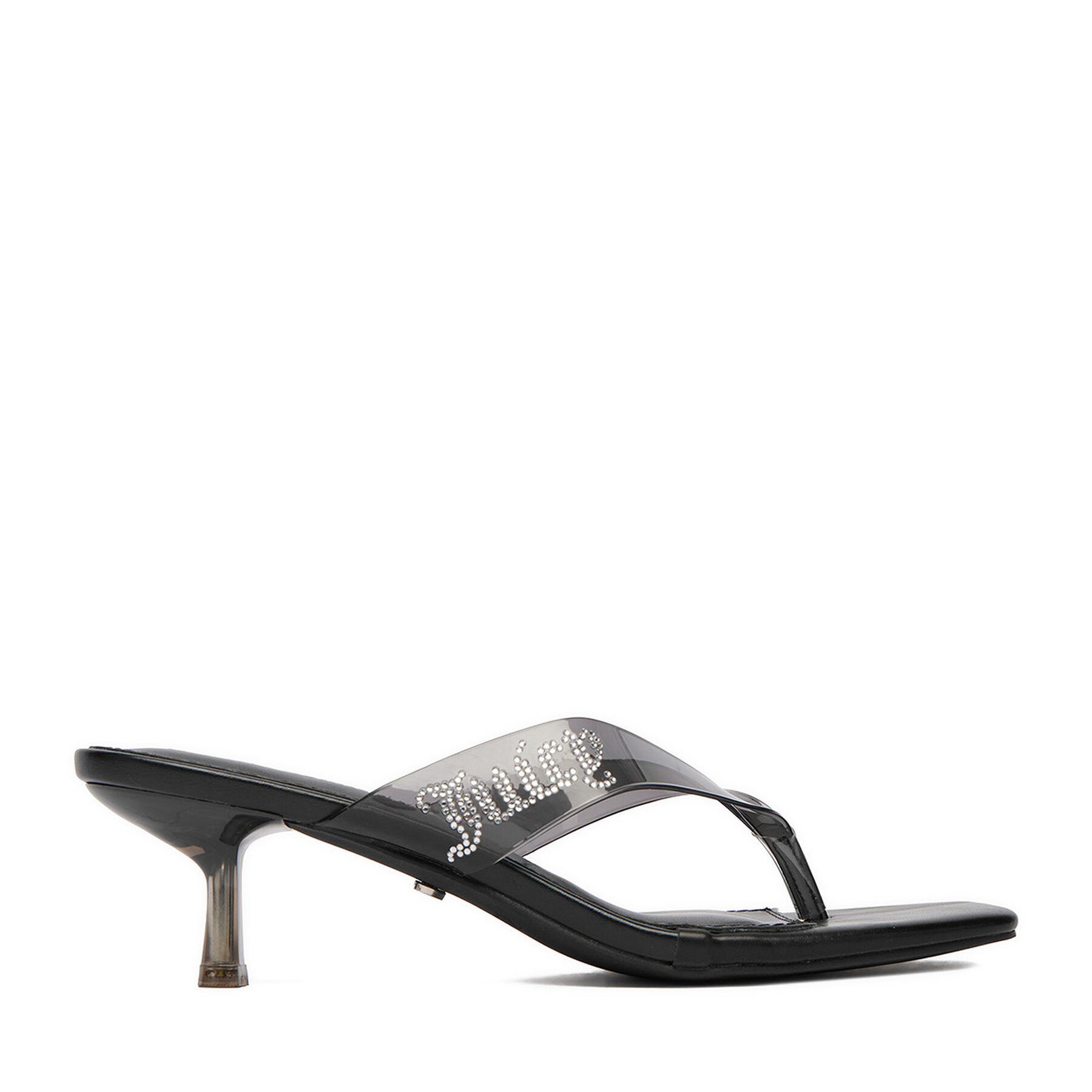Juicy Couture Juicy Couture Damen-Flip-Flops, Schwarz Badepantolette