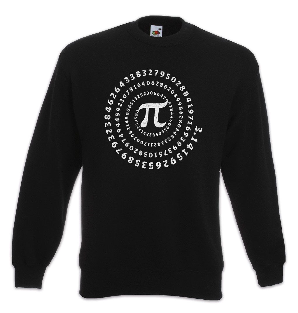 Sweatshirt Pi Spiral Sweatshirt Mathe Mathematik Professor Schule Prof Lehrer