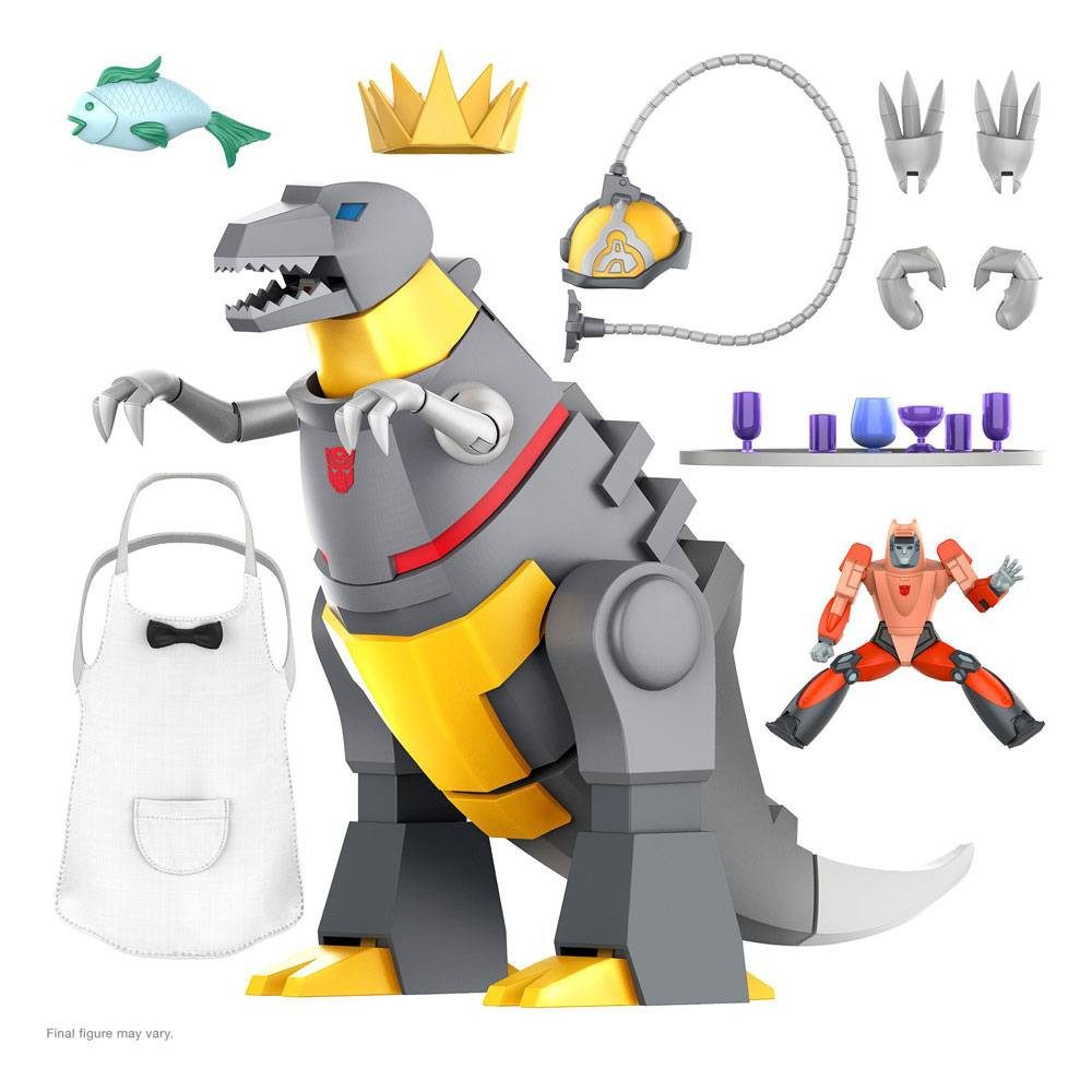 Super7 Actionfigur Transformers Ultimates Grimlock (Dino Mode) 23 cm