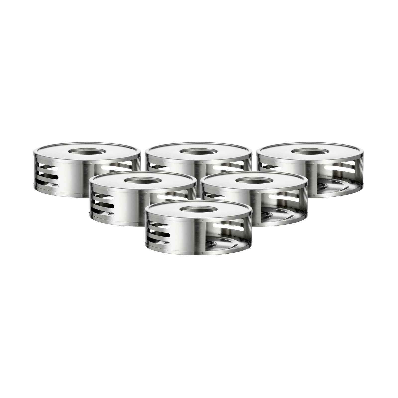 Ritzenhoff & Breker Kannenstövchen Basic Stövchen 16 cm 6er Set, (6-tlg)