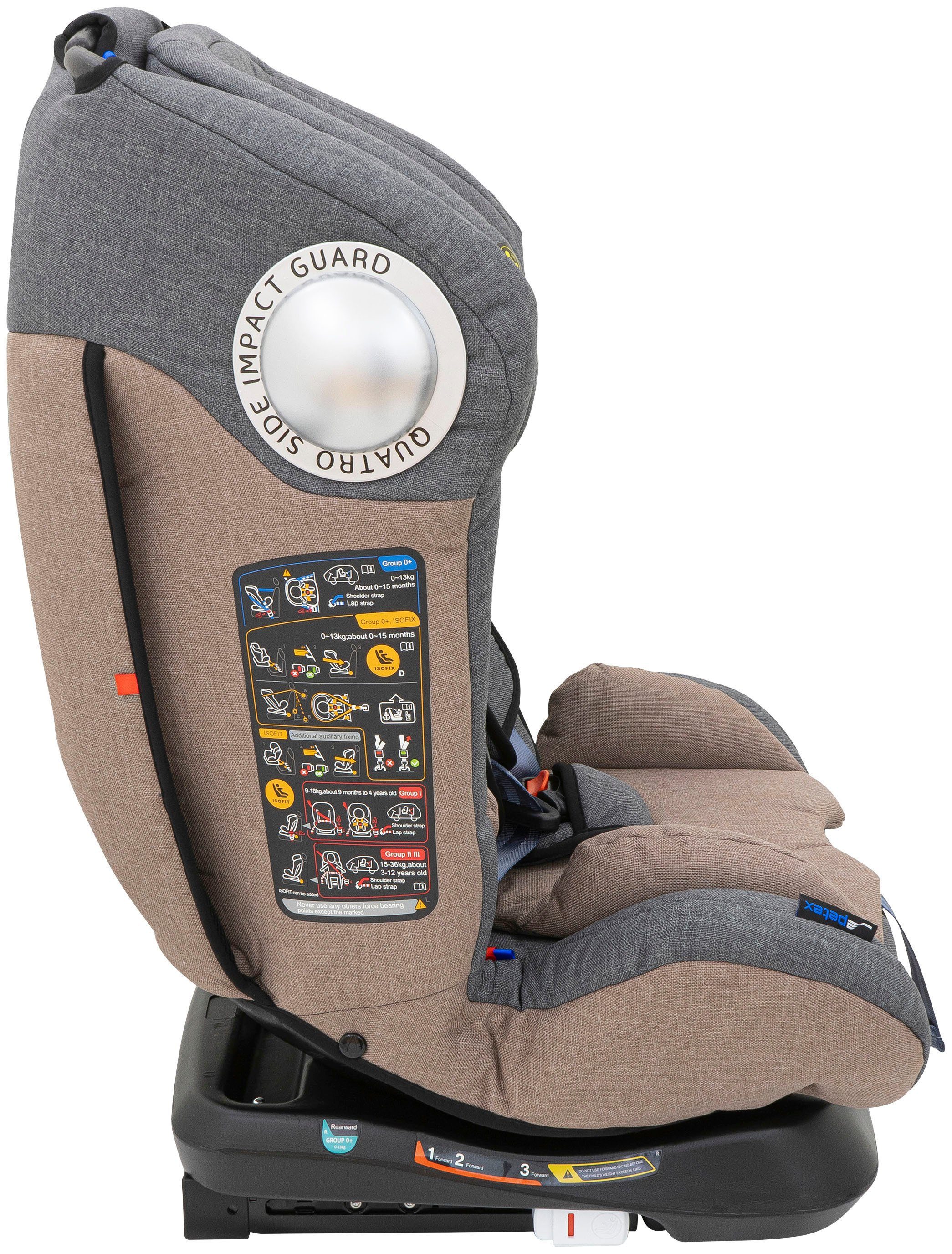 Petex Autokindersitz King kg, 36 411, ISOFIX bis