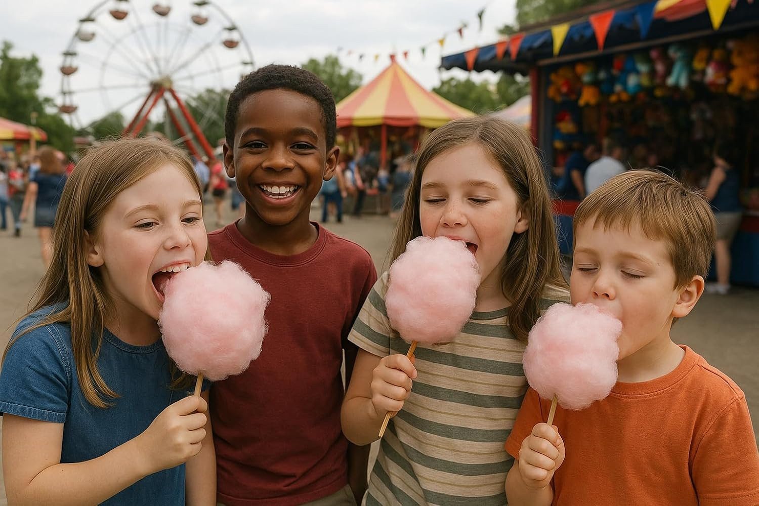 texpot Essstäbchen Zuckerwattestäbe Splitterfrei Stäbchen 4 x 4 cm 30 cm Länge