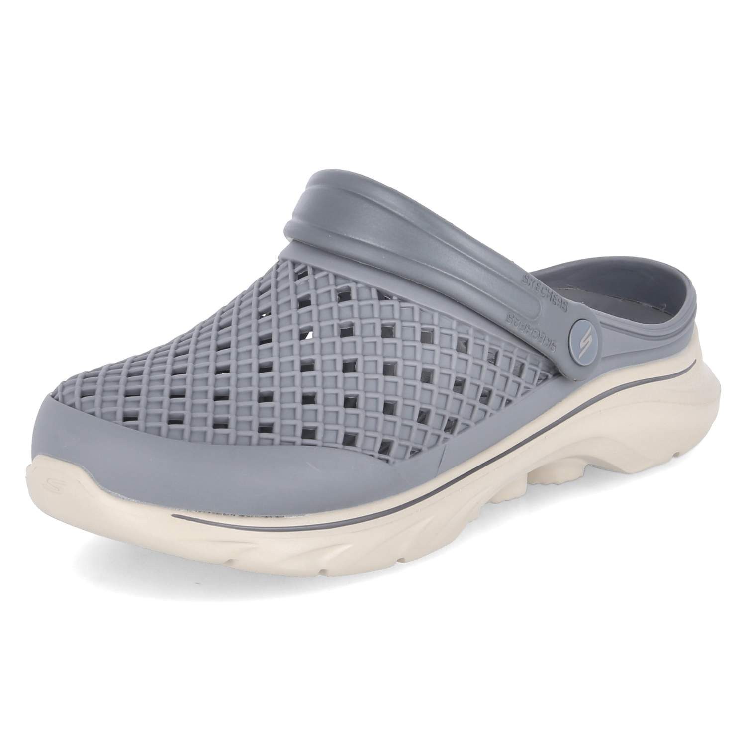 Skechers Skechers 243283 CHAR Herren Synthetik schwarz Badepantolette