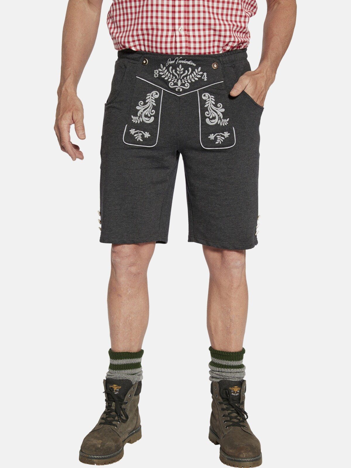 Jan Vanderstorm Jogginghose DENNIK im Oktoberfest-Design günstig online kaufen