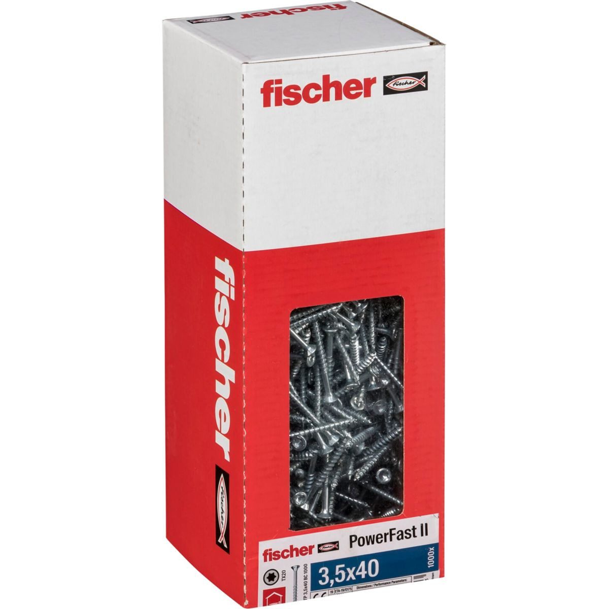 Fischer Befestigungsanker PowerFast II 3,5x40 SK TX TG blvz 1000