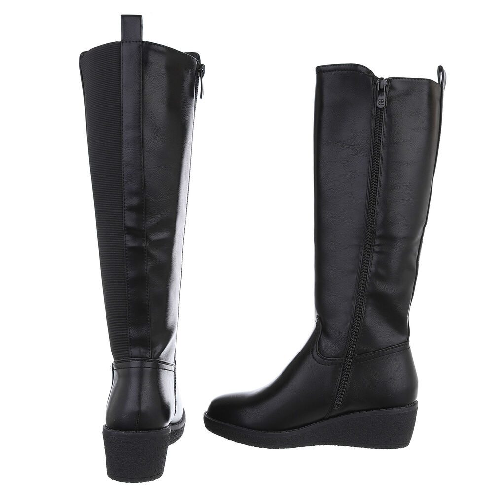 Produktbild von Das Boot Only Maker Damen Keilstiefel | Spitze Stiefeletten Mit