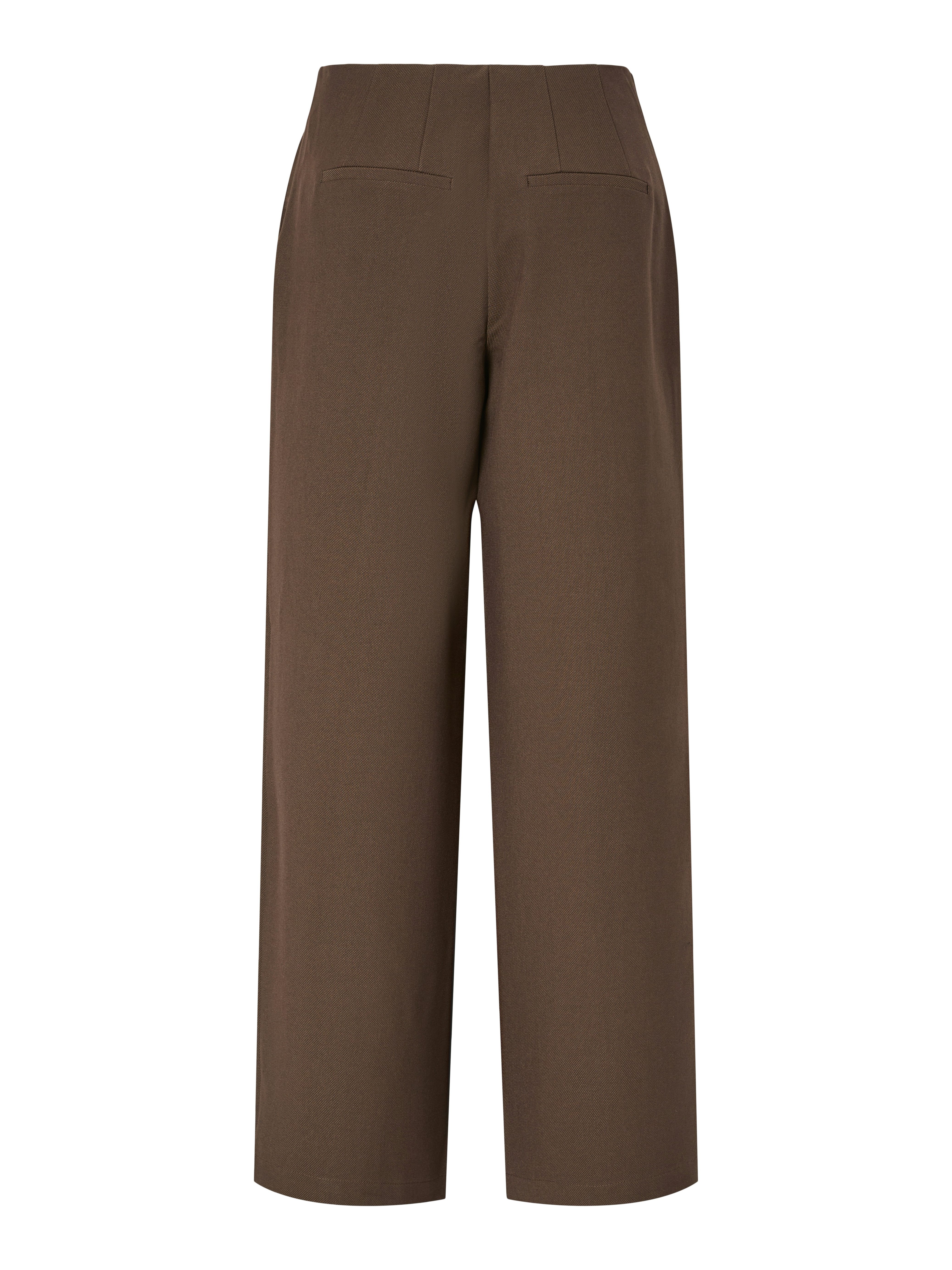 Y.A.S Anzughose YASREEMAJ HW PANT NOOS Regular Fit, Materialmix mit Stretch