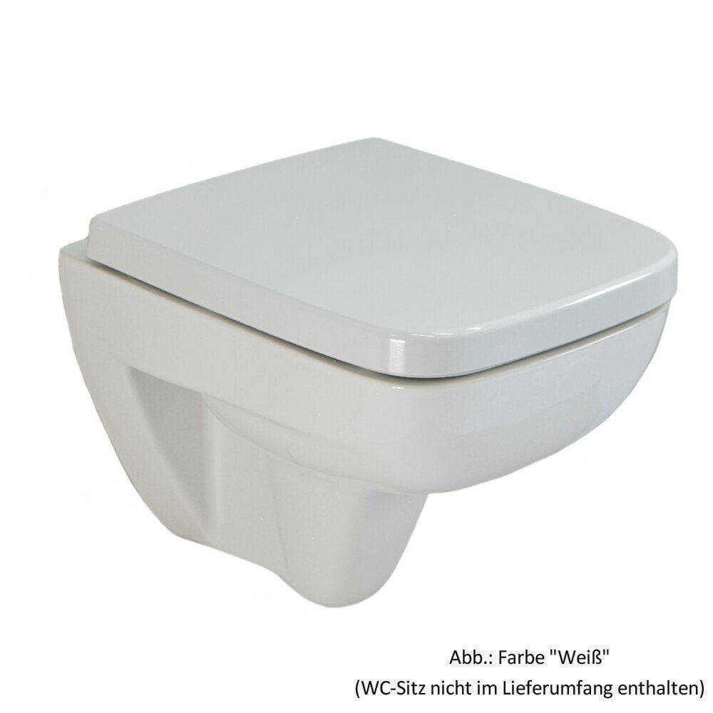 WC-Komplettset Geberit Wand-Tiefspül-WC Renova Compact, weiß KeraTect, 206145600