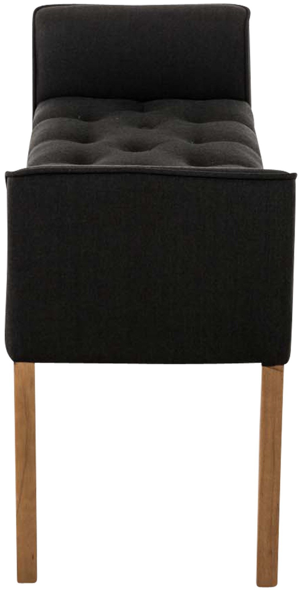 CLP Sitzbank Cleopatra, mit Stoff-Bezug, Gestell aus Kautschukholz