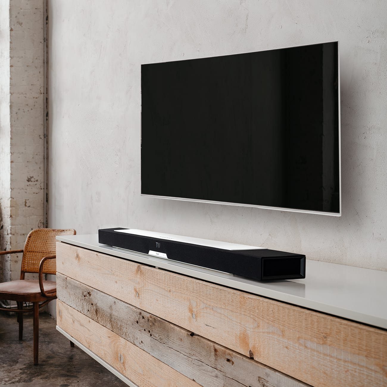 Teufel CINEBAR LUX Surround Ambition "5.1-Set" Soundbar (Bluetooth, 150 W, Internetradio, Sleeptimer)