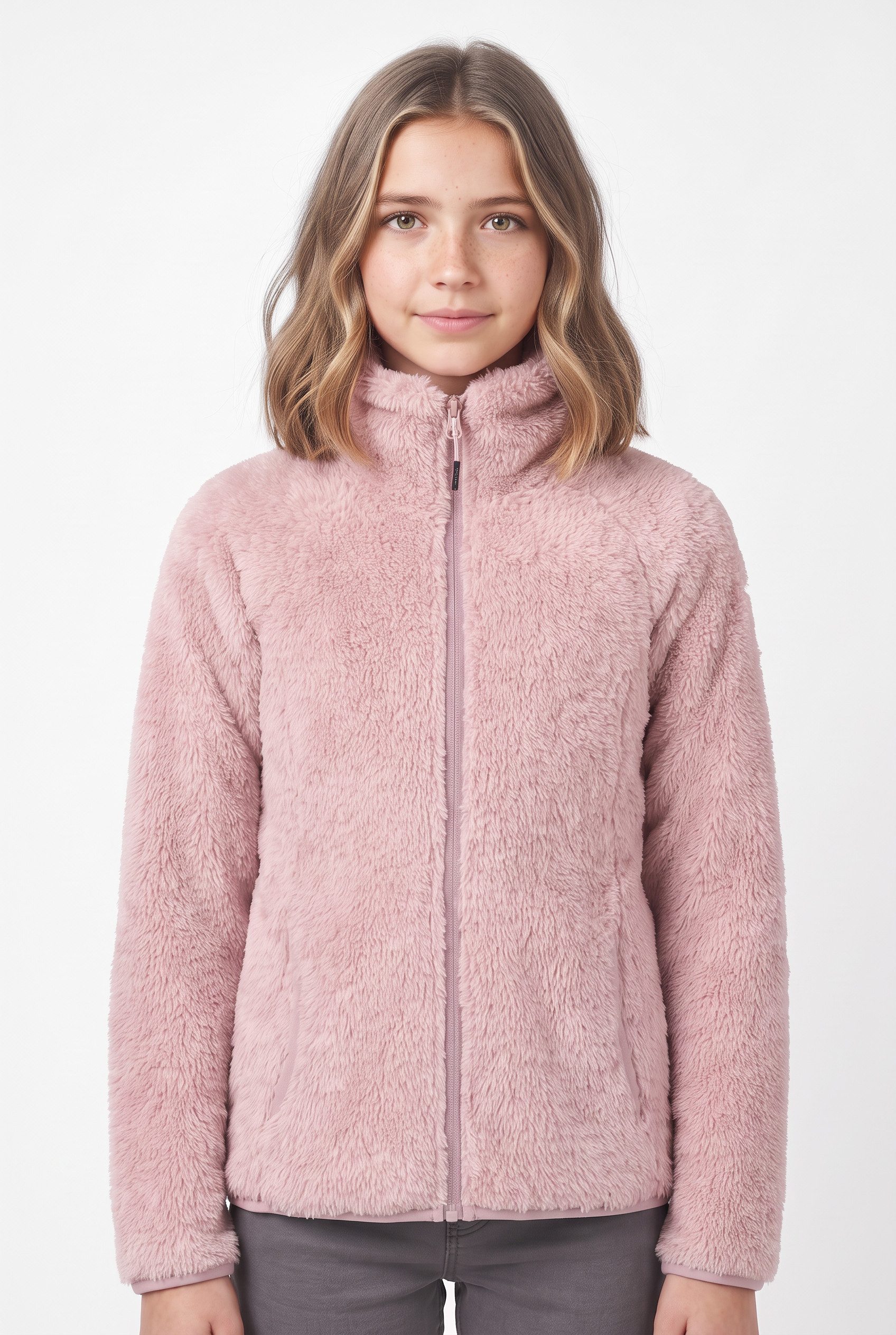Icepeak Fleecejacke ICEPEAK LOMA JR für Kinder, wasserabweisend, windabweisend, atmungsaktiv, wärmend – Bild 3 von 5