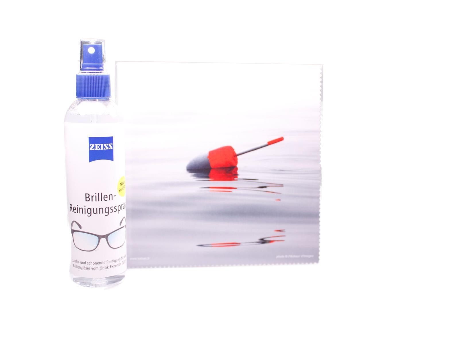Brillenetui Mikrofasertuch "Rote Boje im Wasser" Größe 18,5*18,5 cm von La Kelnet