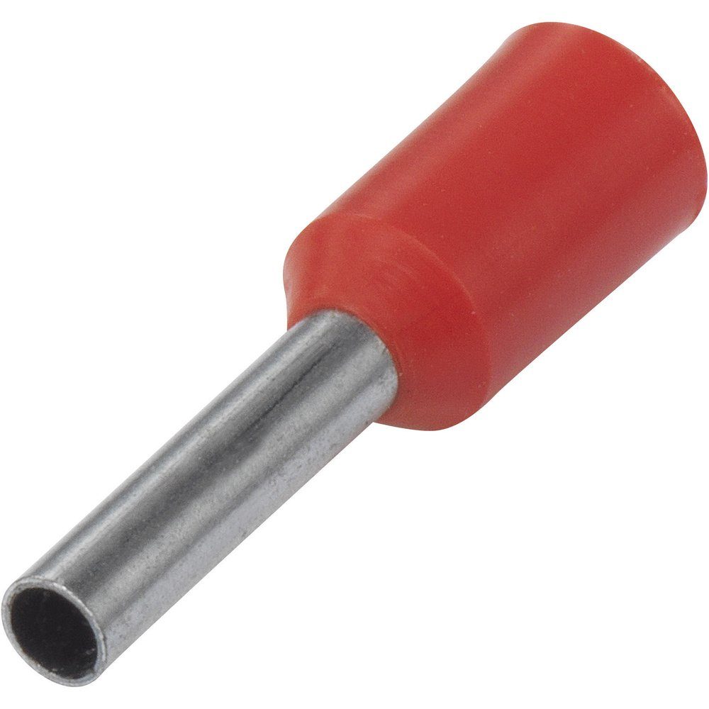 Teilisoliert Aderendhülsen Rot TRU Aderendhülse TRU 1.50 COMPONENTS COMPONENTS E15-08RD mm² 100 1572427 St.,