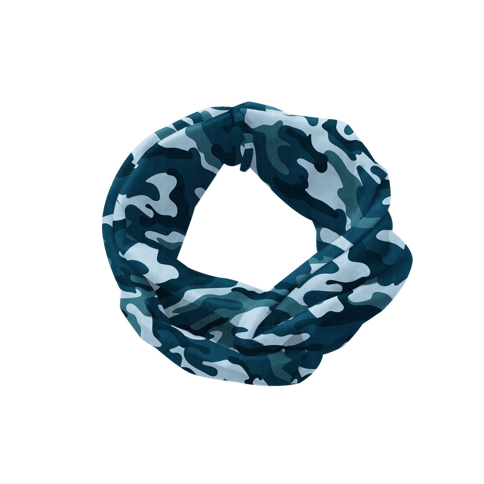 Abakuhaus Stirnband Elastisch und accessories Tarnung Farben Blau Oceanic Angenehme alltags