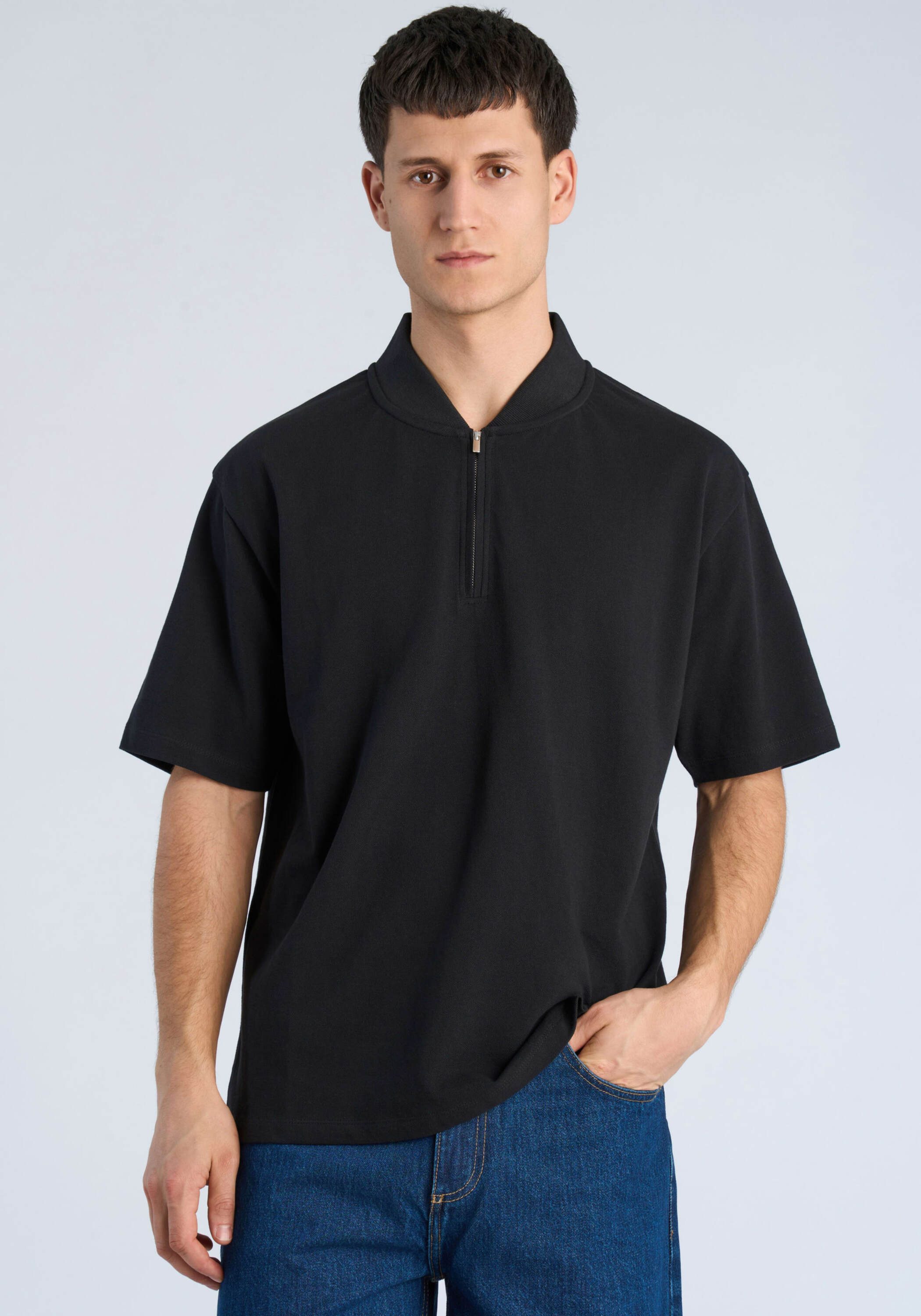 Poloshirt Poloshirt Oversize Fit