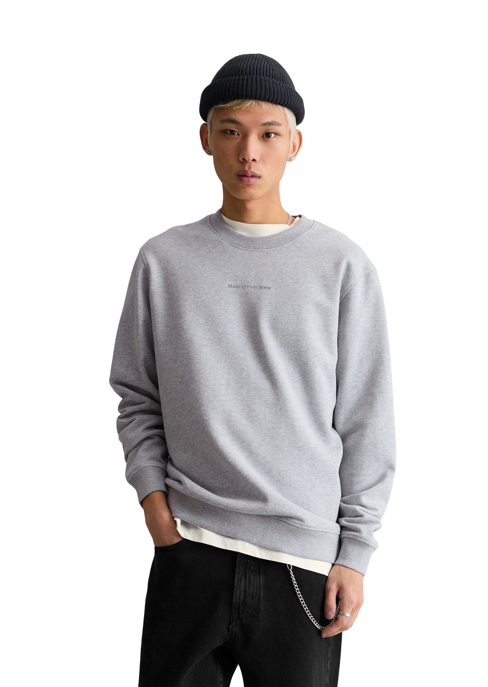 Marc O'Polo DENIM Sweatshirt aus weichem Terry-Sweat