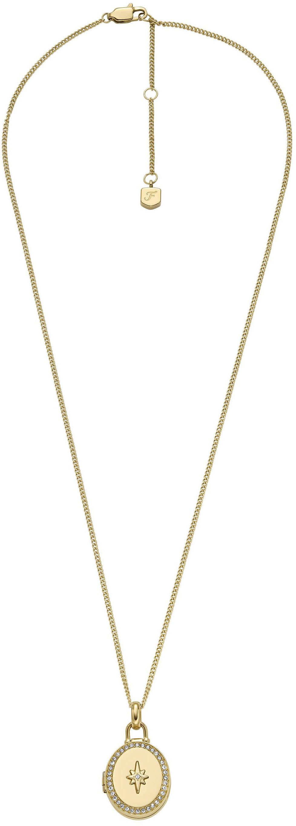 Fossil Kette mit Anhänger Schmuck Gesch...