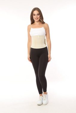 herémood Bauchweggürtel Verstellbarer Korsett Gürtel, komfortabler Taillenformer Shapewear für Damen, elastischer Slimming Waist Belt in Gelb