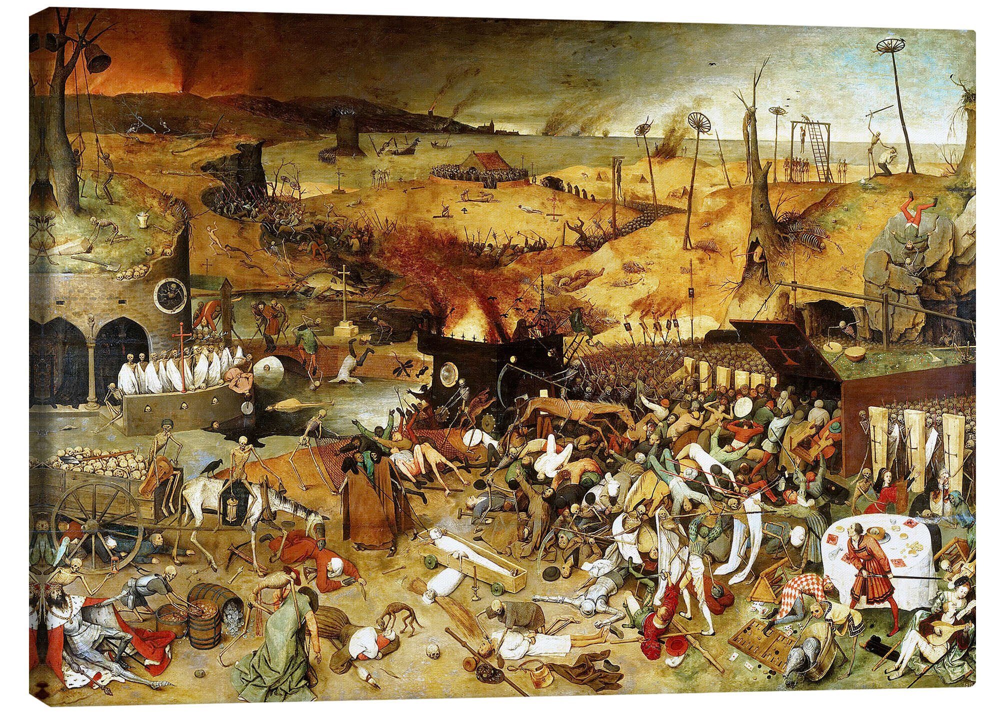 Leinwandbild Pieter Brueghel d.Ä.