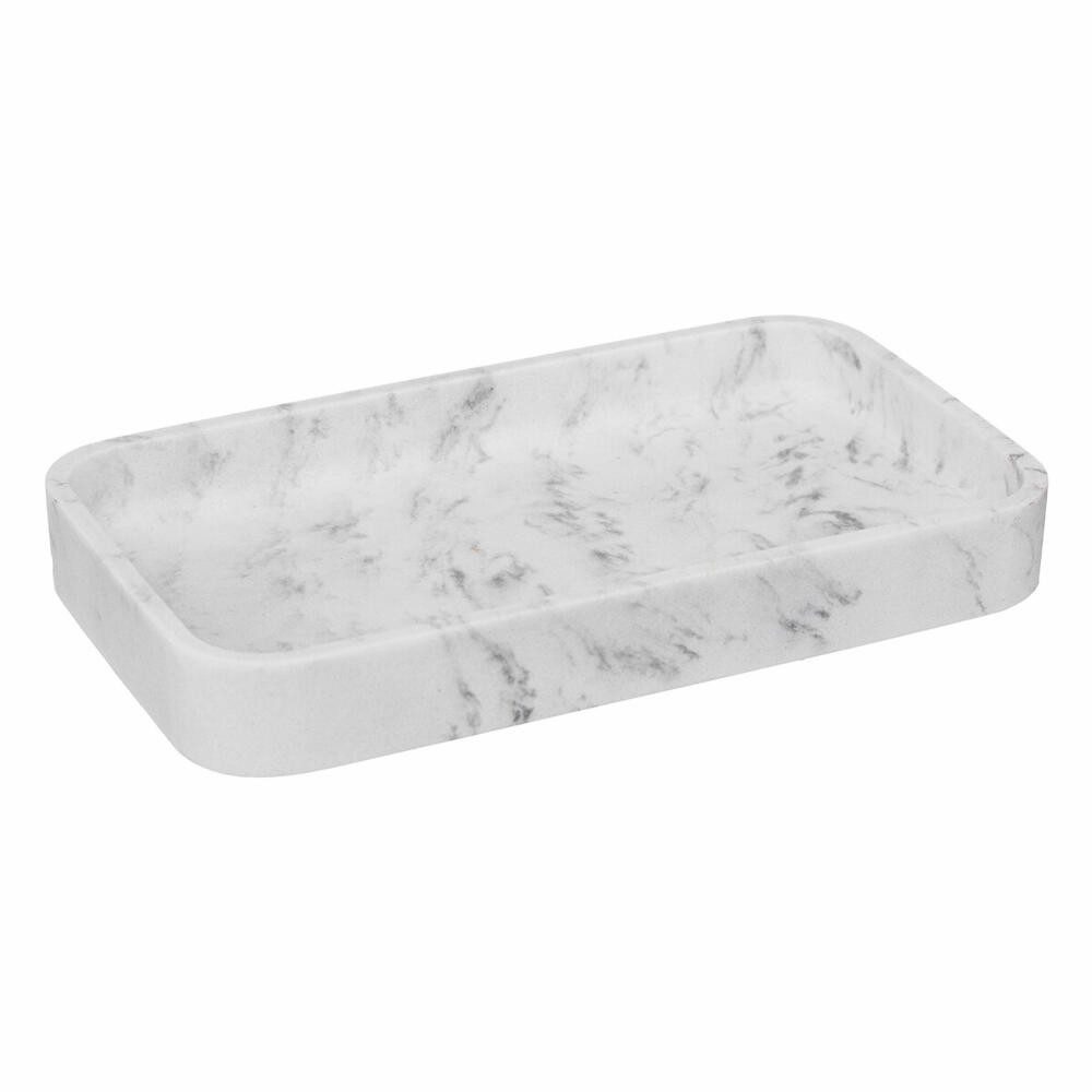 5five Simply Smart Tablett Lea Marmor-Optik, 19 x 11.3 cm, Polyresin