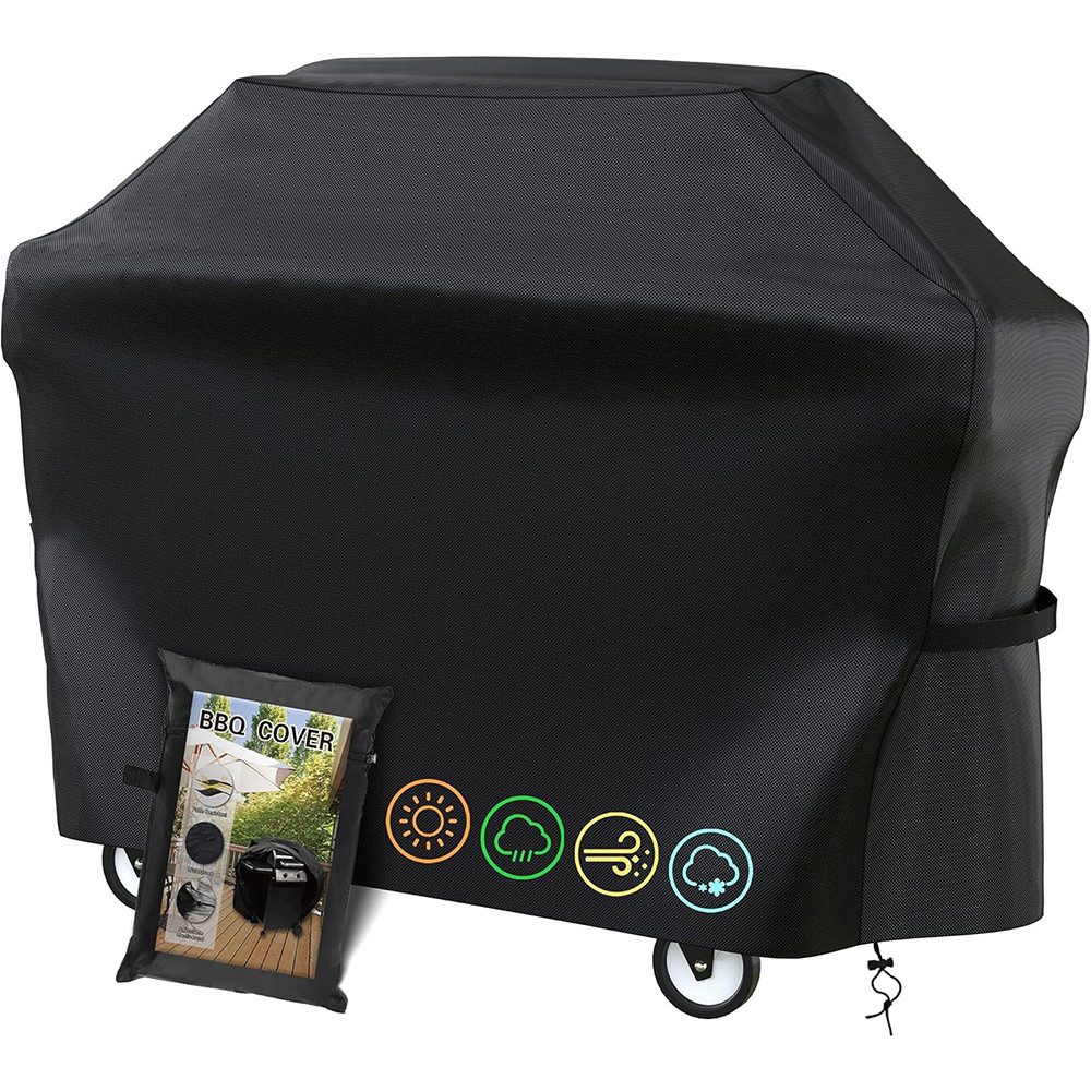 Grill-Schutzhülle Grill Abdeckhaube, Wetterfest, Reißfest Grillschutzhülle, 147x61x122cm