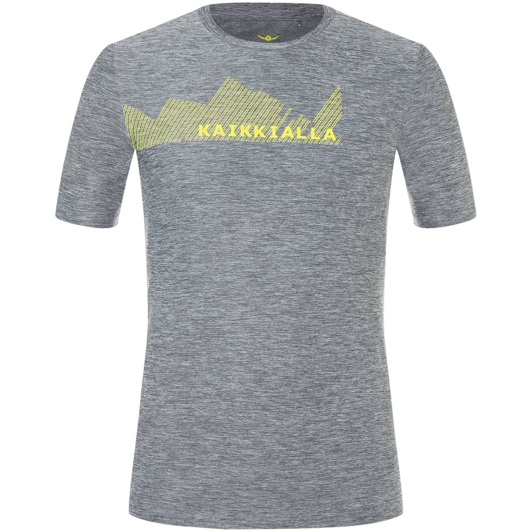 T-Shirt Herren steel Kaikkialla "Kajoo" T-Shirt (225) (1-tlg)