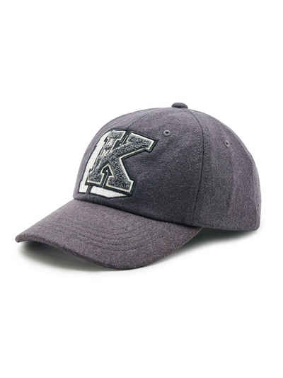 Karl Kani Baseball Cap Cap Retro Patch Wool Blend 7004999 Anthracite