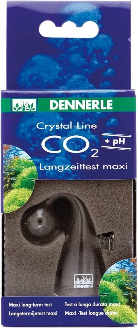 Aquarium-Wassertest Dennerle CO2 Langzeittest Maxi crystal